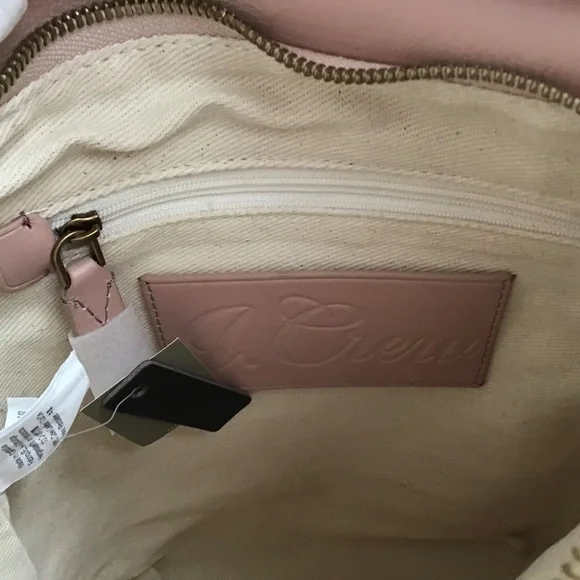 J. CREW Leather Bag New With Tag - Picture 11 of 11